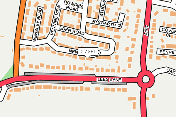 DL7 8HT map - OS OpenMap – Local (Ordnance Survey)