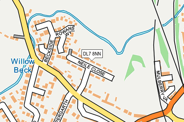 DL7 8NN map - OS OpenMap – Local (Ordnance Survey)