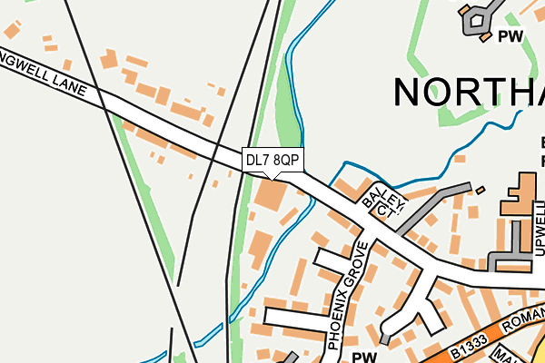 DL7 8QP map - OS OpenMap – Local (Ordnance Survey)