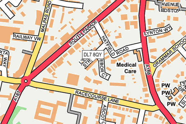 DL7 8QY map - OS OpenMap – Local (Ordnance Survey)