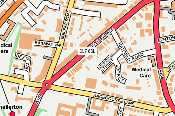 DL7 8SL map - OS OpenMap – Local (Ordnance Survey)
