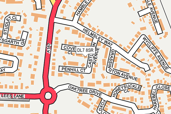 DL7 8SR map - OS OpenMap – Local (Ordnance Survey)