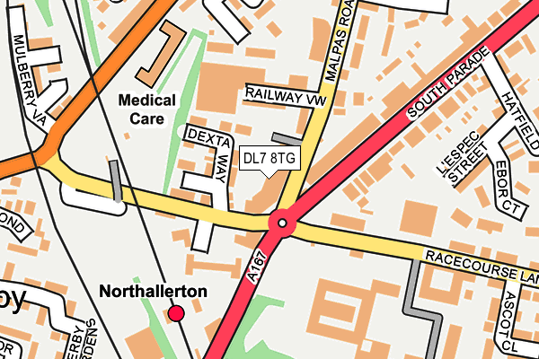 DL7 8TG map - OS OpenMap – Local (Ordnance Survey)