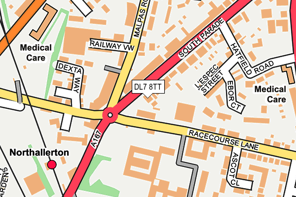 DL7 8TT map - OS OpenMap – Local (Ordnance Survey)