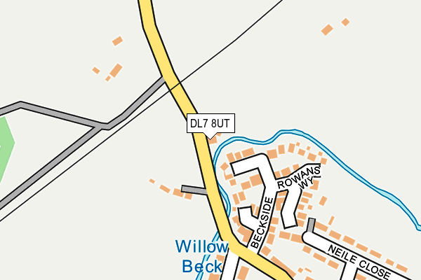 DL7 8UT map - OS OpenMap – Local (Ordnance Survey)