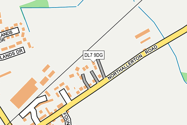 DL7 9DG map - OS OpenMap – Local (Ordnance Survey)