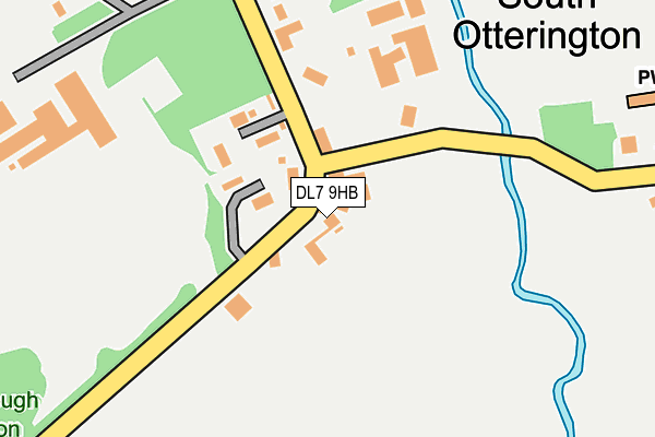 DL7 9HB map - OS OpenMap – Local (Ordnance Survey)