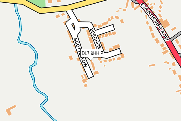 DL7 9HH map - OS OpenMap – Local (Ordnance Survey)