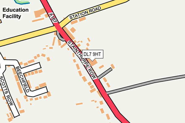 DL7 9HT map - OS OpenMap – Local (Ordnance Survey)