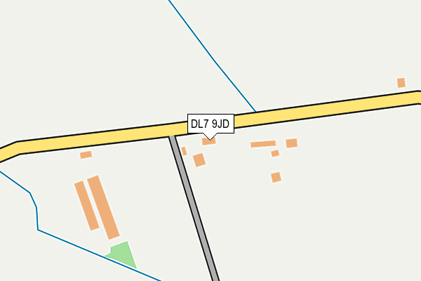 DL7 9JD map - OS OpenMap – Local (Ordnance Survey)