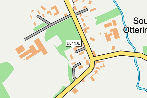 DL7 9JL map - OS OpenMap – Local (Ordnance Survey)