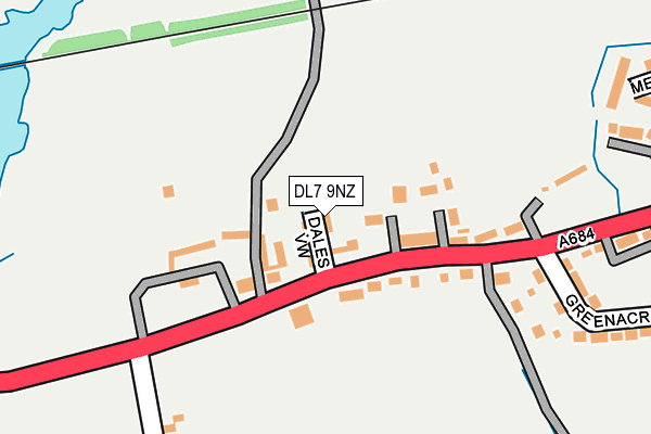 DL7 9NZ map - OS OpenMap – Local (Ordnance Survey)