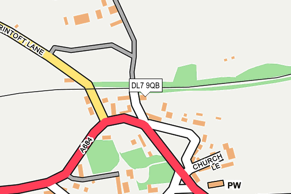 DL7 9QB map - OS OpenMap – Local (Ordnance Survey)