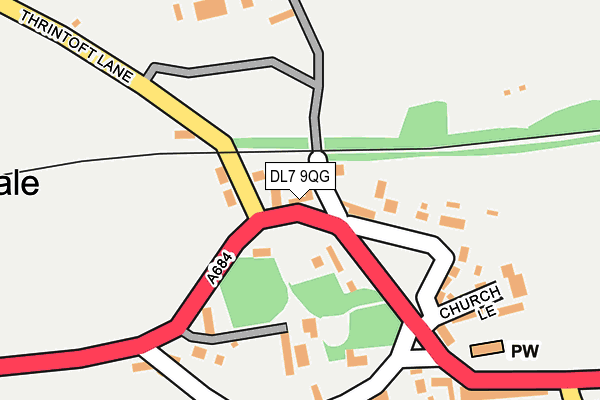 DL7 9QG map - OS OpenMap – Local (Ordnance Survey)