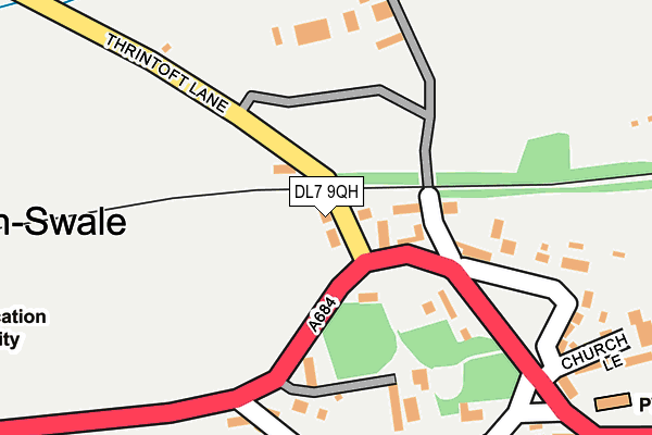 DL7 9QH map - OS OpenMap – Local (Ordnance Survey)