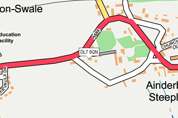 DL7 9QN map - OS OpenMap – Local (Ordnance Survey)