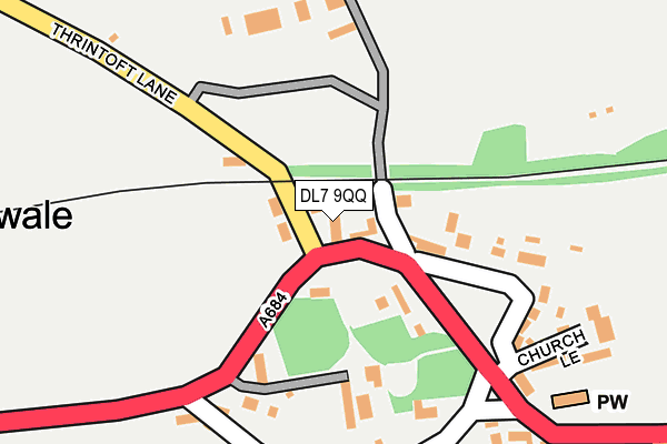 DL7 9QQ map - OS OpenMap – Local (Ordnance Survey)