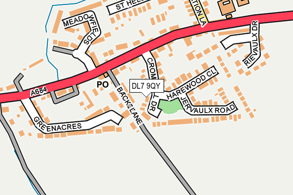 DL7 9QY map - OS OpenMap – Local (Ordnance Survey)