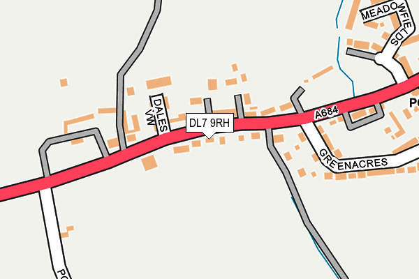 DL7 9RH map - OS OpenMap – Local (Ordnance Survey)