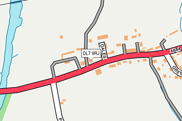 DL7 9RJ map - OS OpenMap – Local (Ordnance Survey)