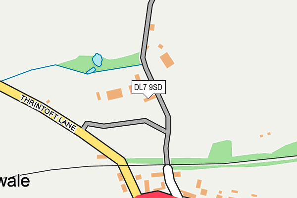 DL7 9SD map - OS OpenMap – Local (Ordnance Survey)