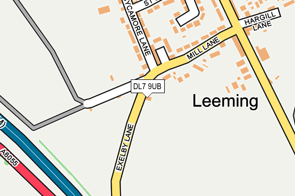 DL7 9UB map - OS OpenMap – Local (Ordnance Survey)