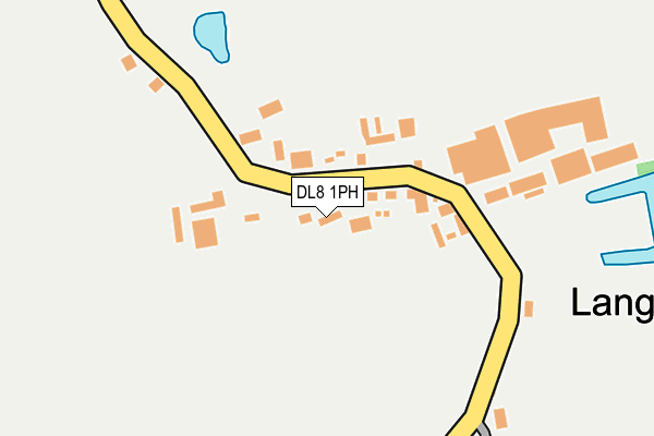 DL8 1PH map - OS OpenMap – Local (Ordnance Survey)