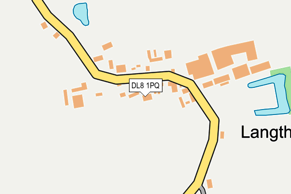 DL8 1PQ map - OS OpenMap – Local (Ordnance Survey)