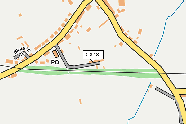 DL8 1ST map - OS OpenMap – Local (Ordnance Survey)