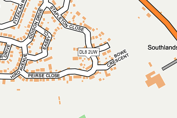 Map of BOTANY CONSULTING LTD at local scale
