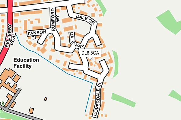 Map of RAITHBY EXCEPTIONAL LTD at local scale