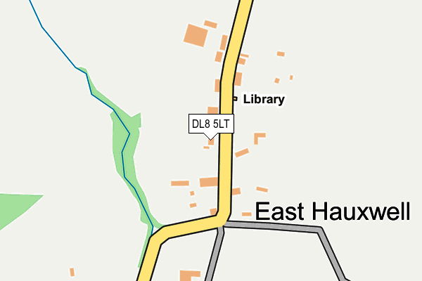 DL8 5LT map - OS OpenMap – Local (Ordnance Survey)