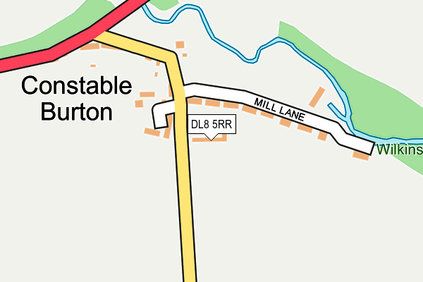 DL8 5RR map - OS OpenMap – Local (Ordnance Survey)