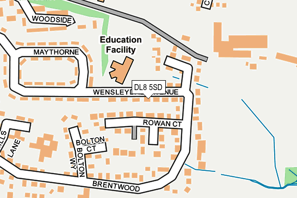 Map of WREST BUILDERS LTD at local scale