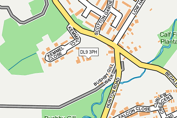 DL9 3PH map - OS OpenMap – Local (Ordnance Survey)
