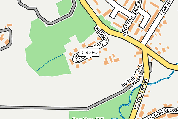 DL9 3PQ map - OS OpenMap – Local (Ordnance Survey)