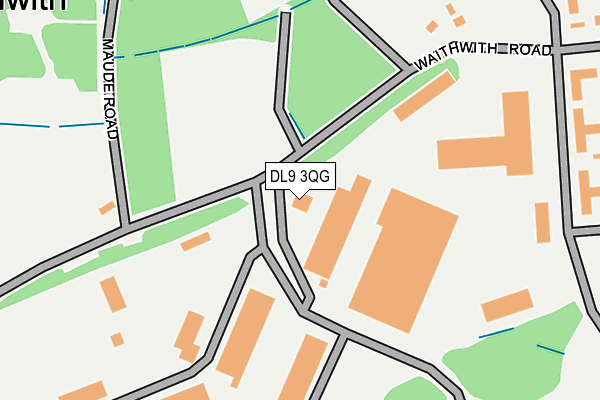 DL9 3QG map - OS OpenMap – Local (Ordnance Survey)