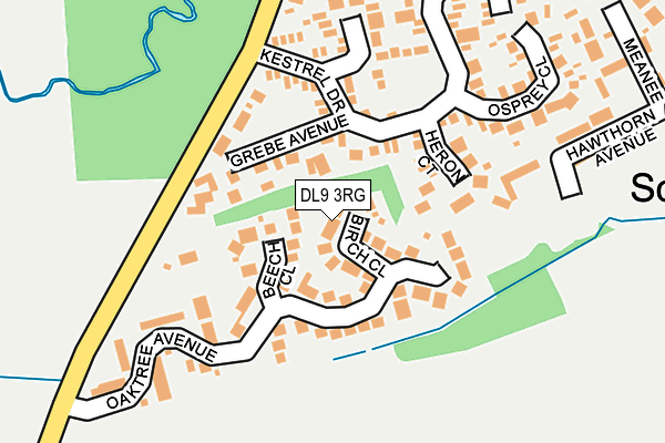 DL9 3RG map - OS OpenMap – Local (Ordnance Survey)