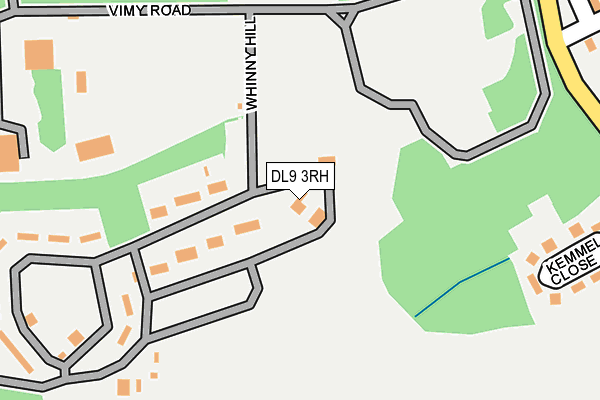 DL9 3RH map - OS OpenMap – Local (Ordnance Survey)
