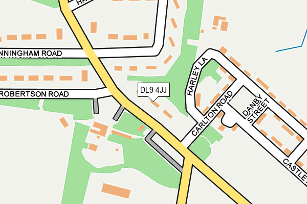 DL9 4JJ map - OS OpenMap – Local (Ordnance Survey)