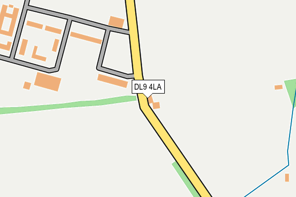 DL9 4LA map - OS OpenMap – Local (Ordnance Survey)
