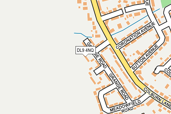 DL9 4NQ map - OS OpenMap – Local (Ordnance Survey)