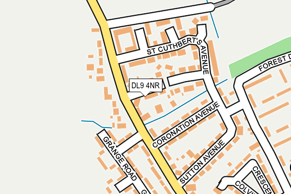 DL9 4NR map - OS OpenMap – Local (Ordnance Survey)