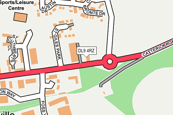 DL9 4RZ map - OS OpenMap – Local (Ordnance Survey)