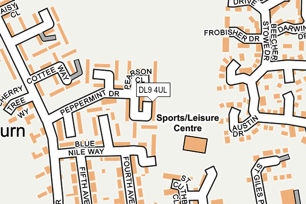 DL9 4UL map - OS OpenMap – Local (Ordnance Survey)