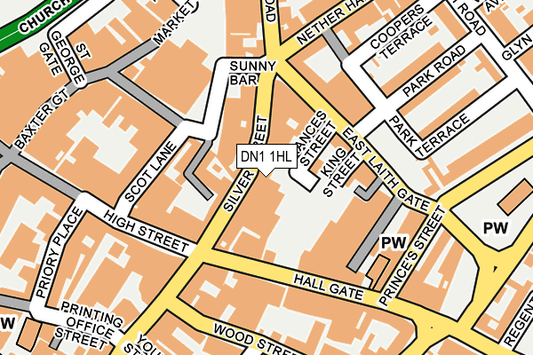 Map of CIRQUE SKILLS PATHWAY C.I.C. at local scale