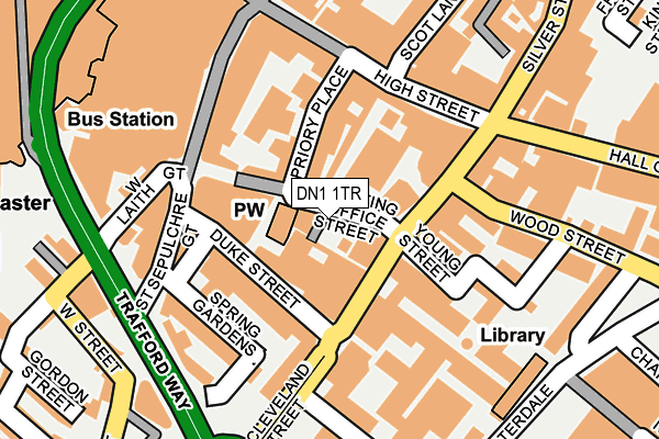 DN1 1TR map - OS OpenMap – Local (Ordnance Survey)