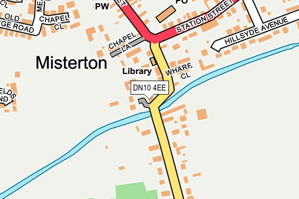 DN10 4EE map - OS OpenMap – Local (Ordnance Survey)