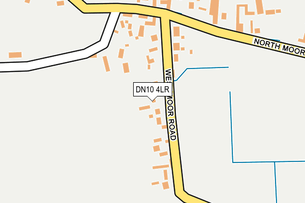 DN10 4LR map - OS OpenMap – Local (Ordnance Survey)