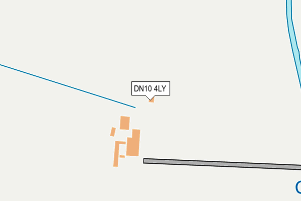DN10 4LY map - OS OpenMap – Local (Ordnance Survey)